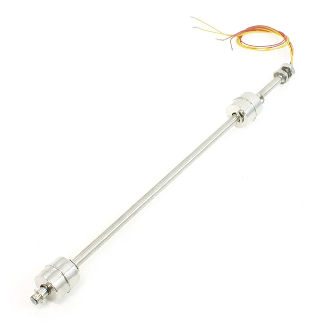 Silver Tone Double Ball Water Level Sensor 37cm DC100V 0.5A 10W