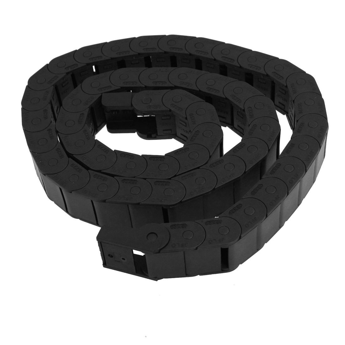 Machine Tool 1M Plastic Cable Drag Chain Wire Carrier 15x20mm