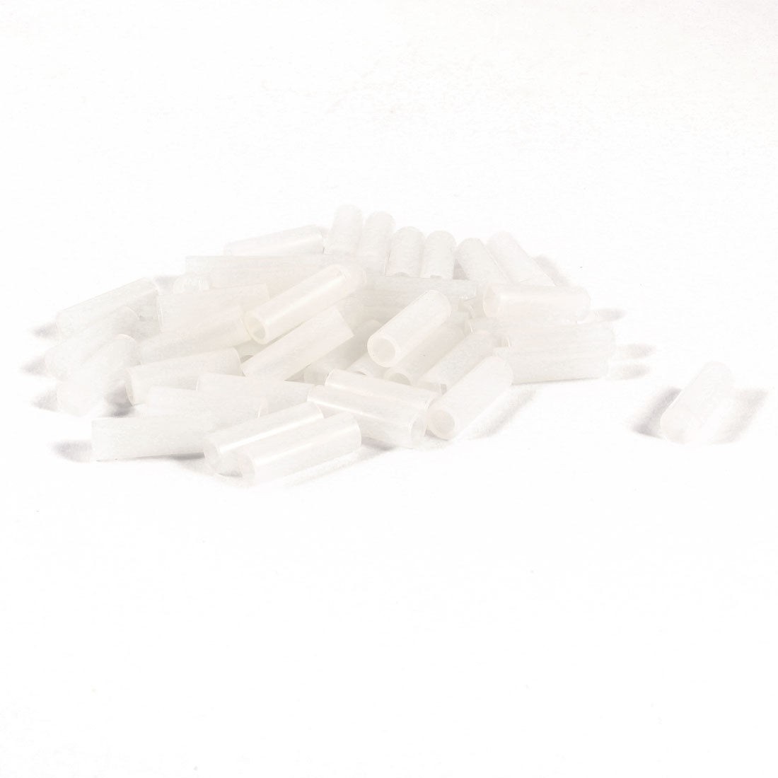 3.5mm x 5mm x 15mm White Nylon 66 LED Spacer Supports 50 Pcs