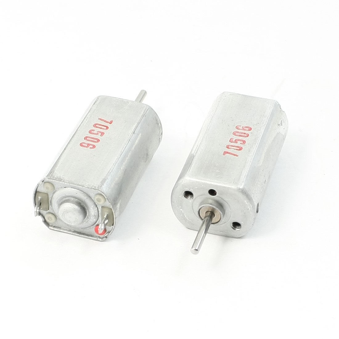 2 Pcs Repairing Part 1.3mm Shaft 3V 20000RPM DC Mini Motor for DIY Toys