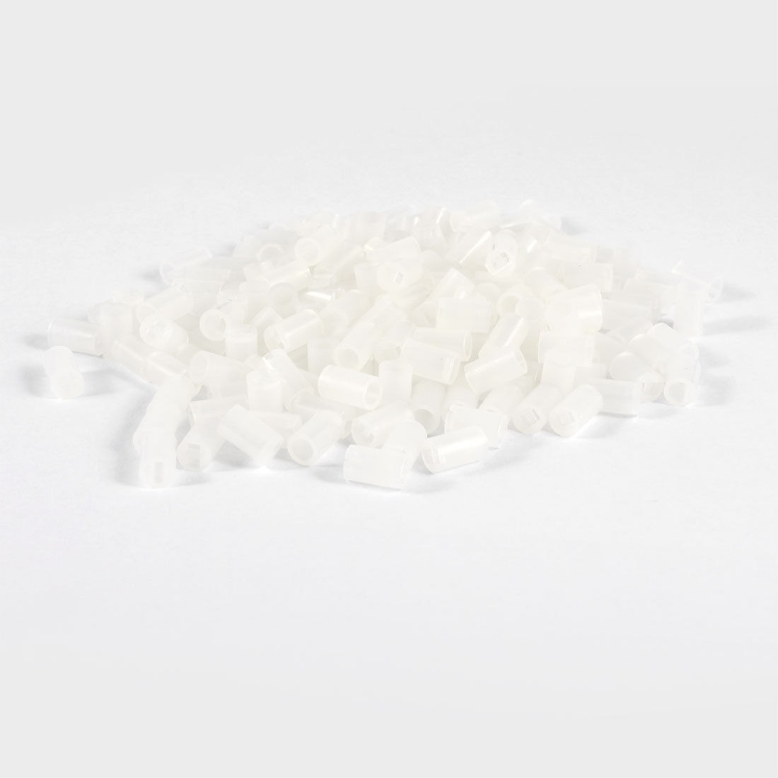 200 Pcs 3.5mmx5mmx8mm White Nylon 66 Spacer Supports Cylindrical for PCB Board