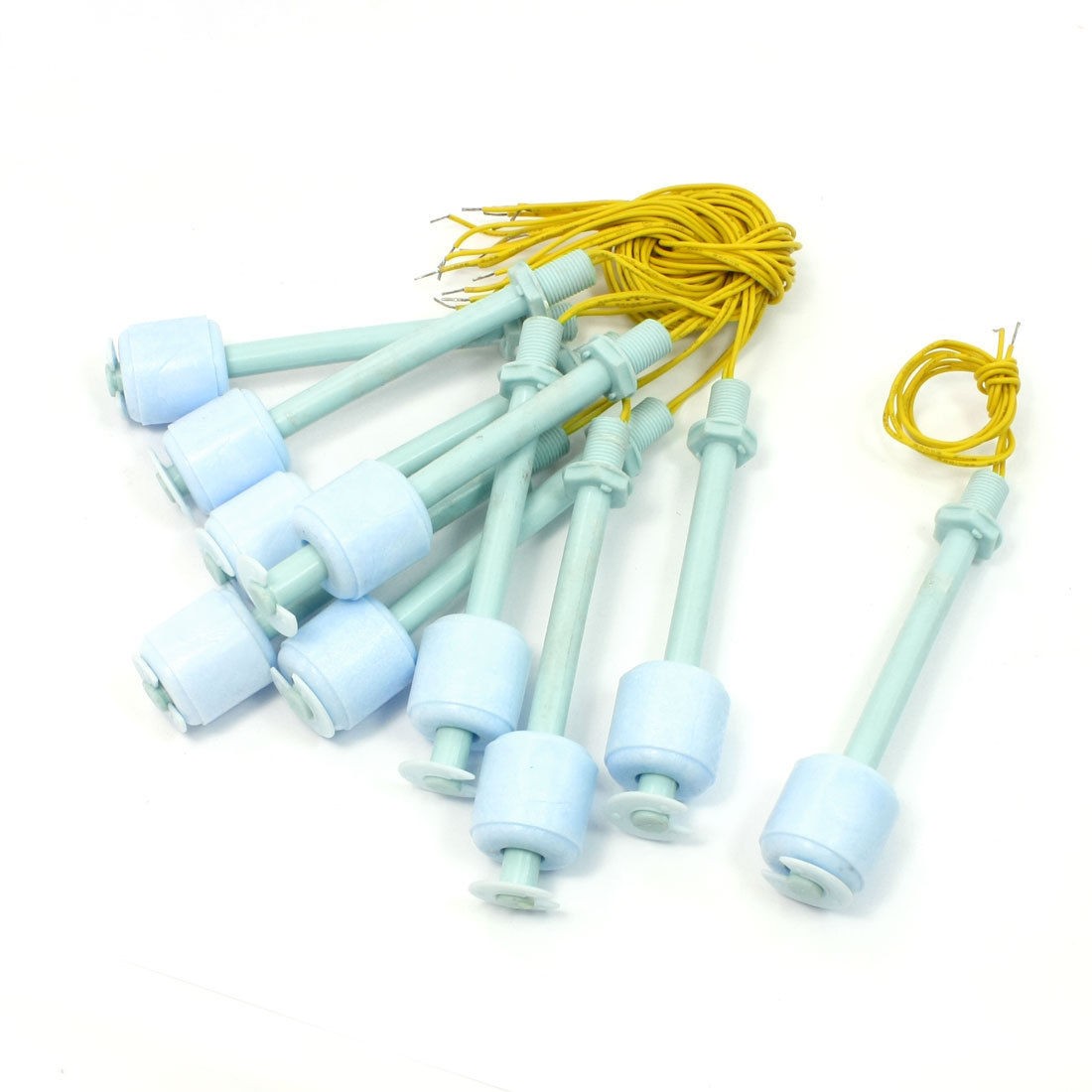 10 x Water Level Sensor Floating Switch 10mm Male Thread 100mm Length