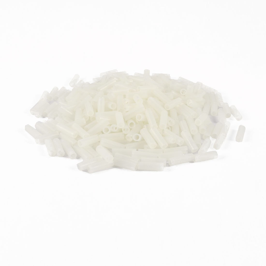 300 Pcs White Nylon PCB LED Spacer Support Cylindrical 2.5mm x 4mm x 13mm