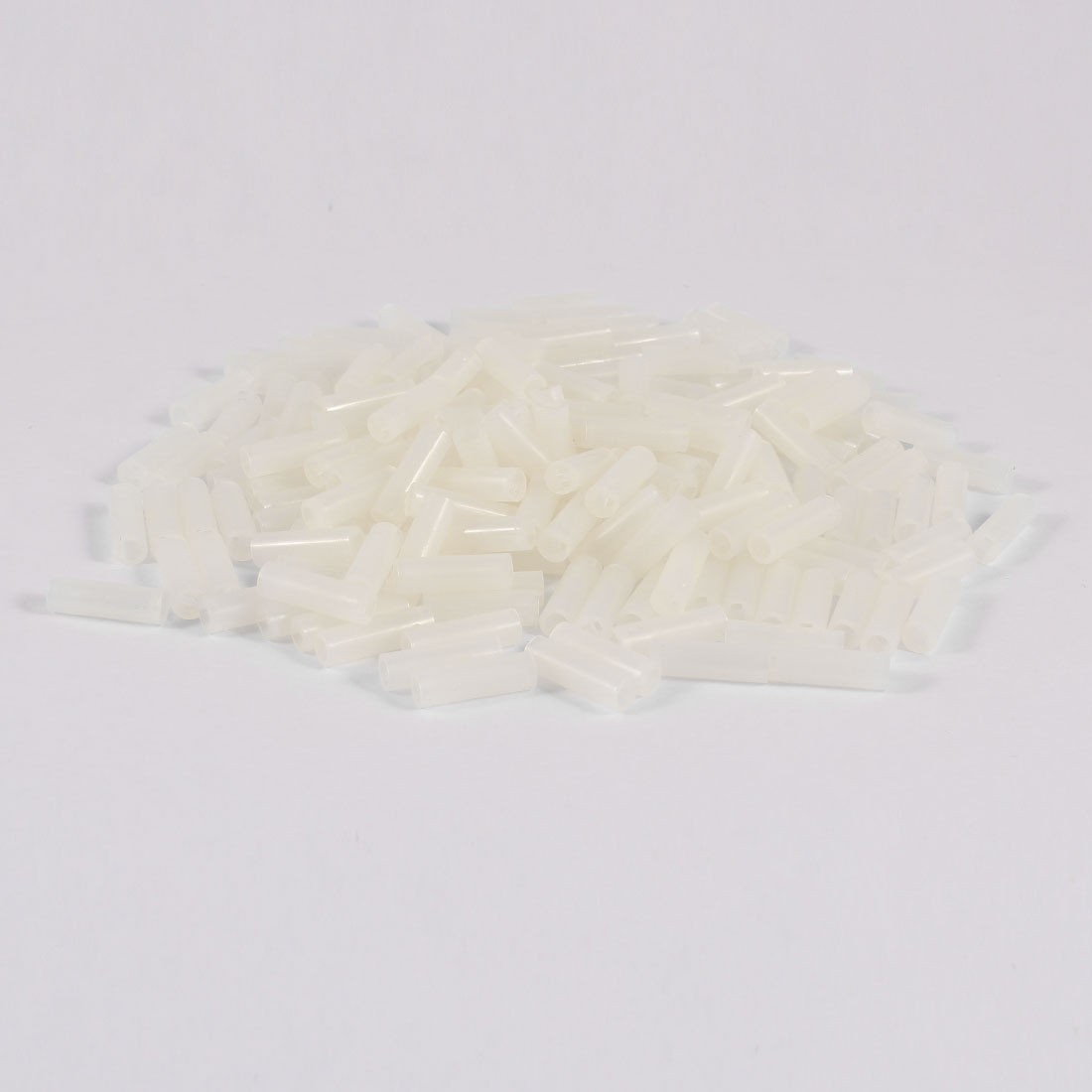 200 Pcs 2.5mm x 4mm x 13mm White LED Spacer Supports Cylindrical for PCB Board