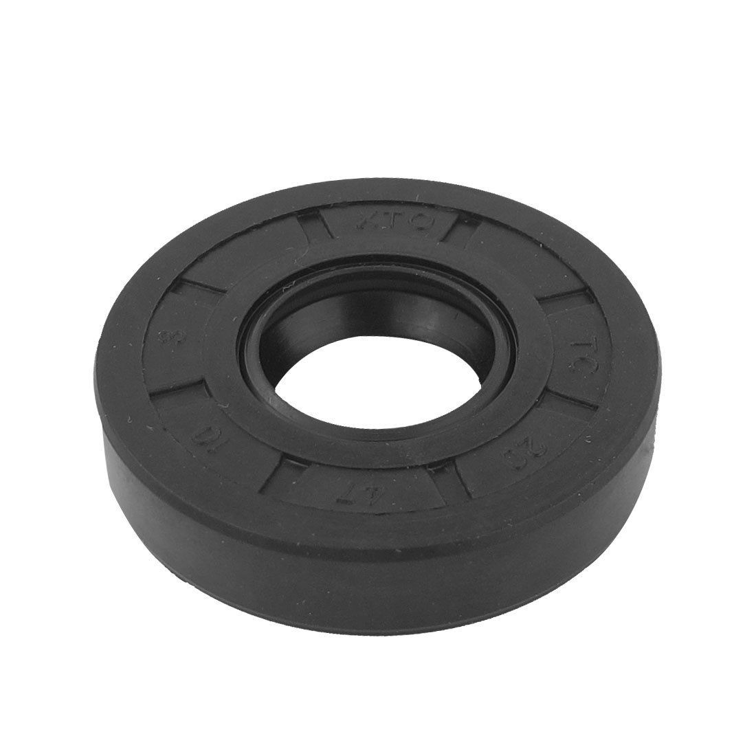 20mm x 47mm x 10mm Metric Shaft Double Lip Rubber Spring Water Seals