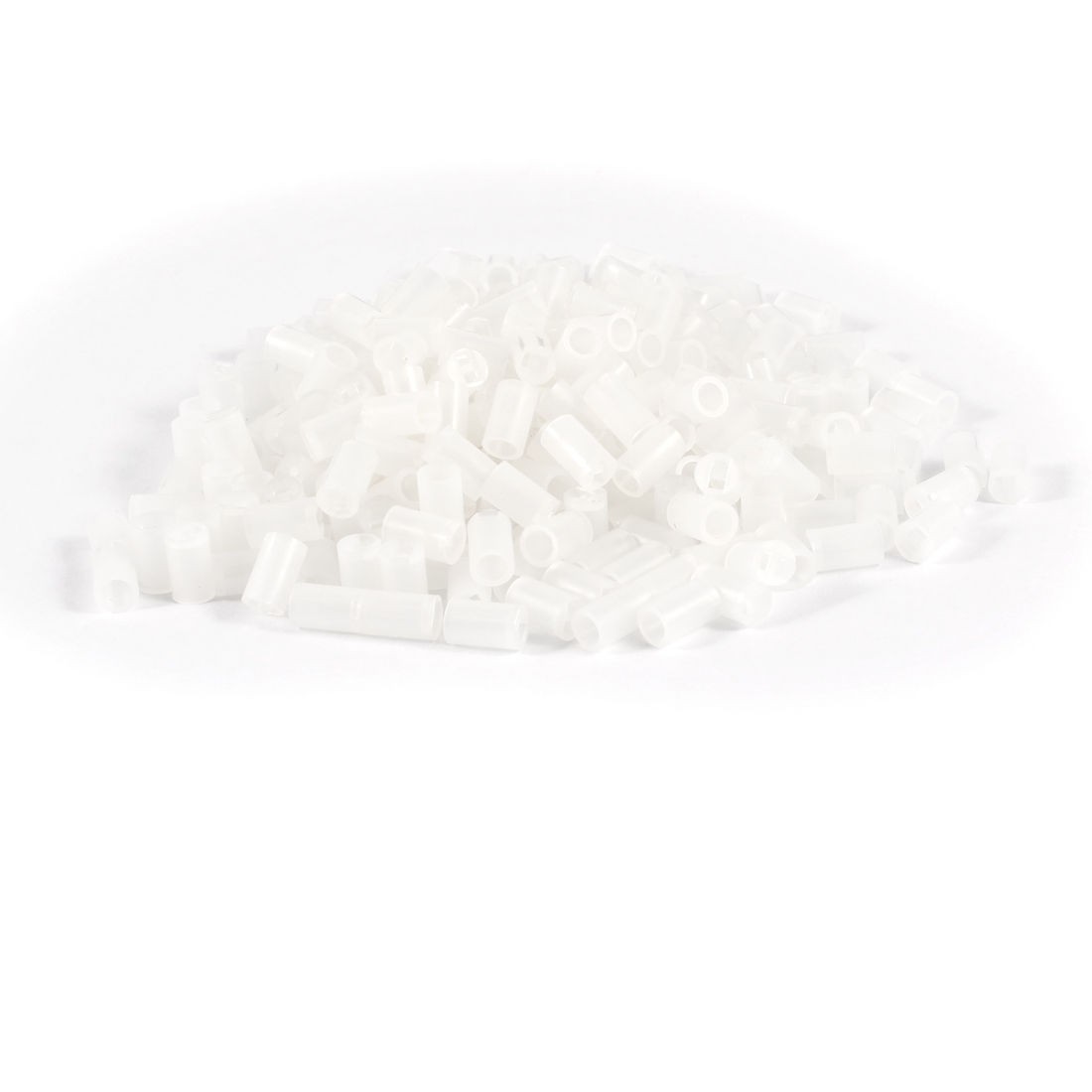 3.5mm x 5mm x 8mm Cylinder Shape Nylon 66 PCB Board Spacer Support White 300 Pcs
