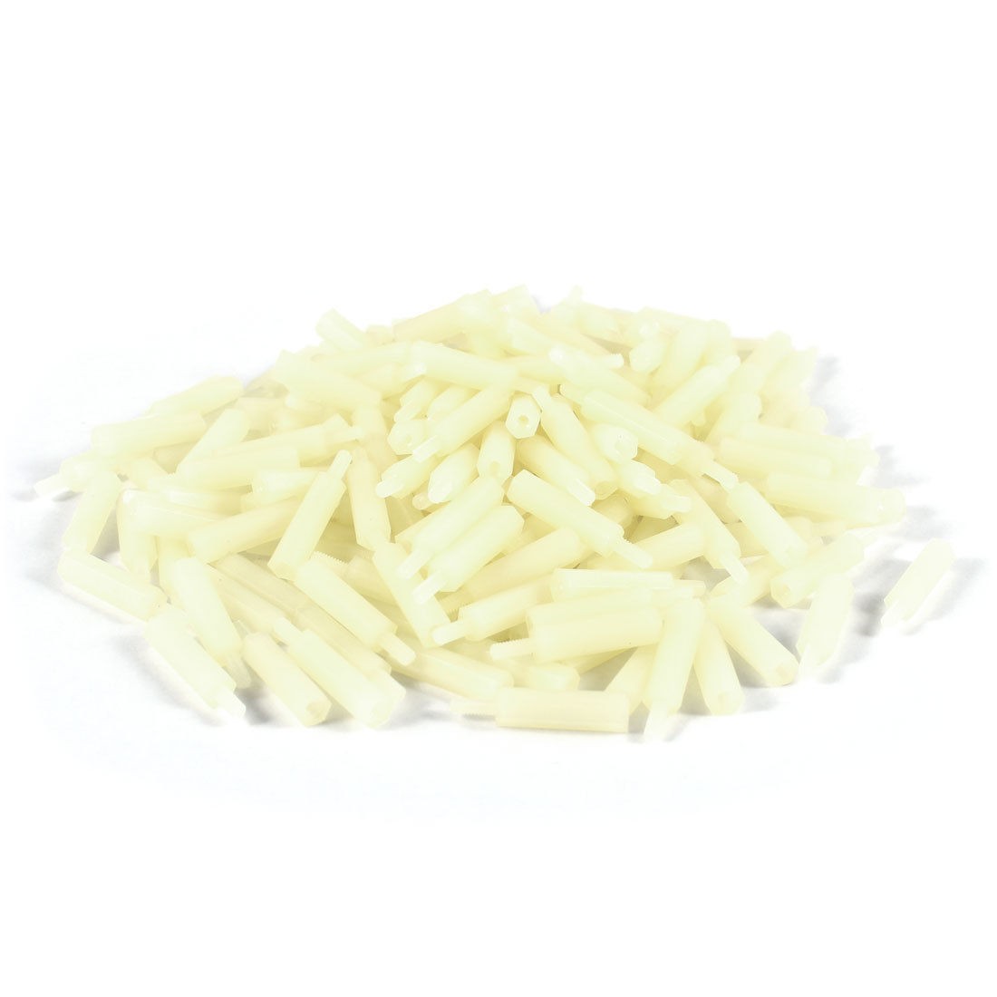 190 Pcs M2 x 15mm + 5mm Hex Hexagonal Threaded Spacer Support