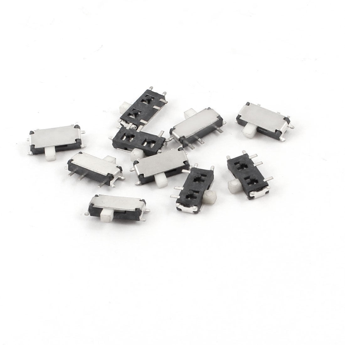10pcs 2 Position 7 Pins 1P2T SPDT Horizontal Mini SMD SMT Slide Switch
