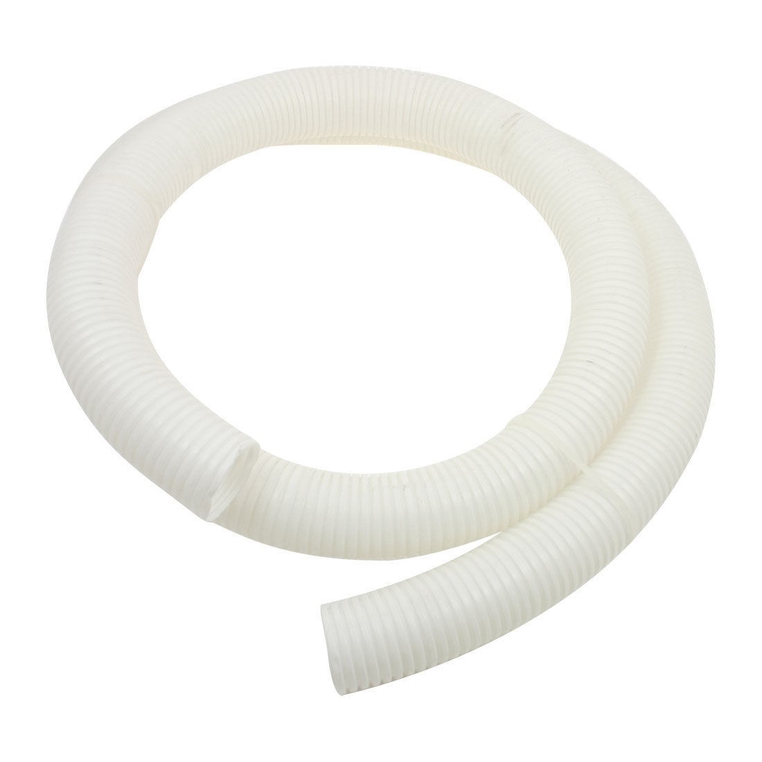 1.8 Meters 35mm Inner Dia 40mm OD Flame Retardant Corrugated Hose White