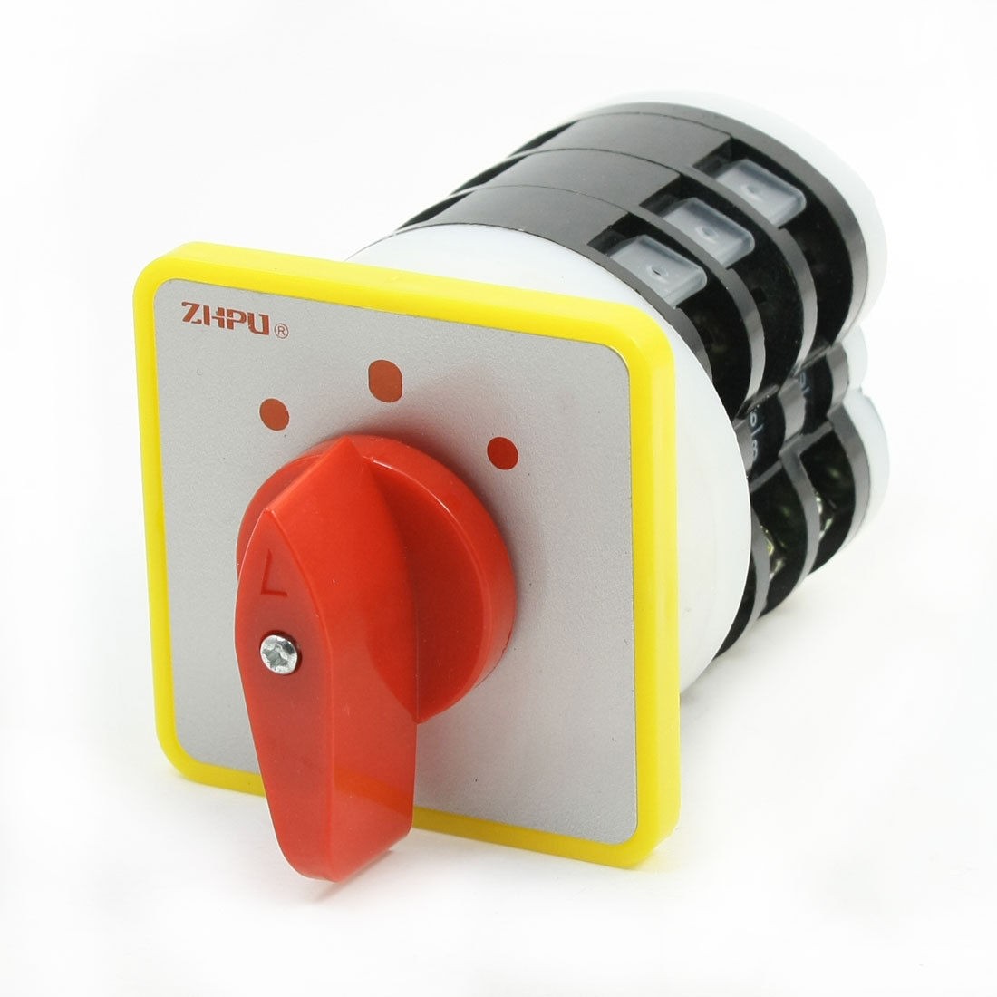 AC 500V 16A 3 Position 12 Pins Rotary Cam Universal Changeover Switch LW5D-16