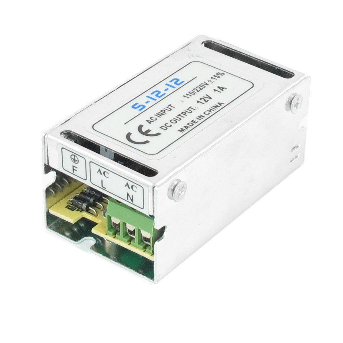 AC 110V/220V 12V 1A 12W Switching Power Supply Driver Replacement for LED Light