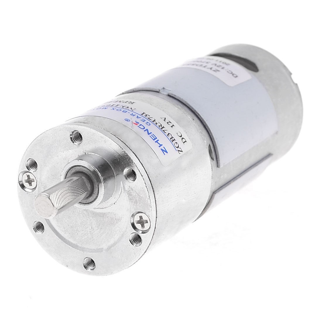 DC 12V 3700RPM High Torque Permanent Magnetic DC Gear-Box Motor