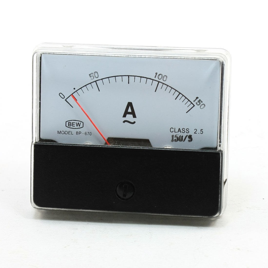 BP-670 AC 0-150A Class 2.5 Accuracy Analog Current Meter Ammeter