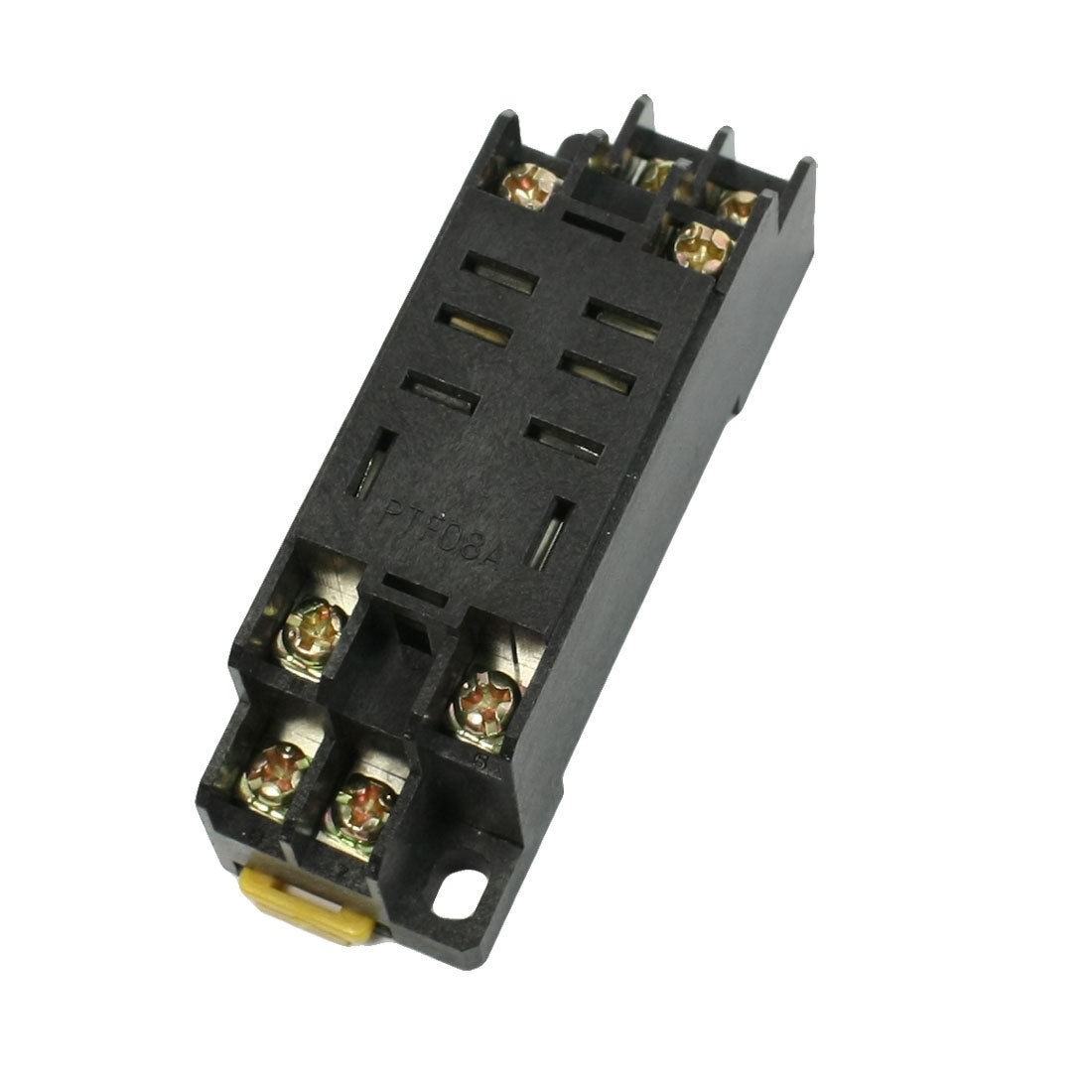 PYF08A 8 Terminals 3mm DIN Rail Power Relay Socket Base Holder for HH52P