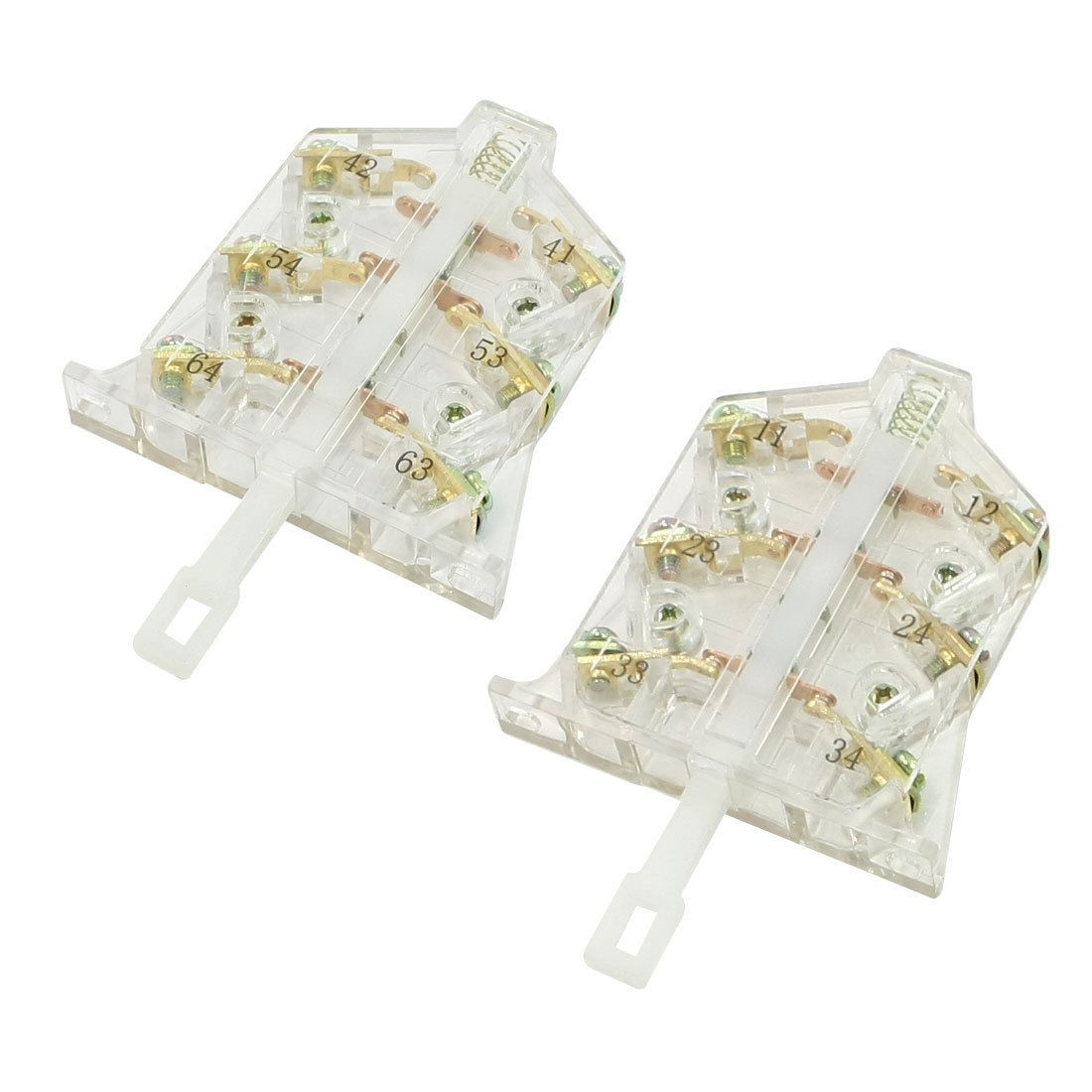 Pair 1NO 2NC Auxiliary Contact Switch AC 36-380V 5-60A for AC Circuit