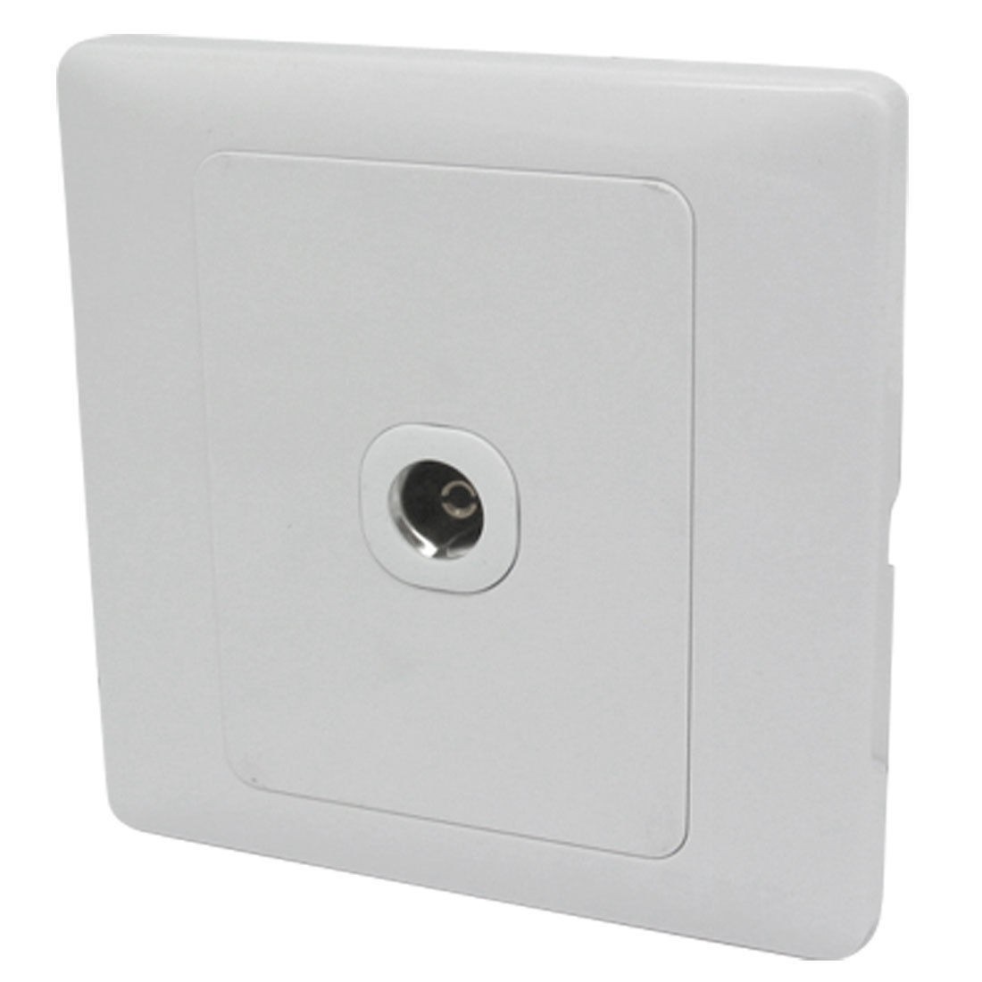 AC 250V 10A Single Gang PAL Female Jack TV Aerial Antenna Wall Plate Outlet