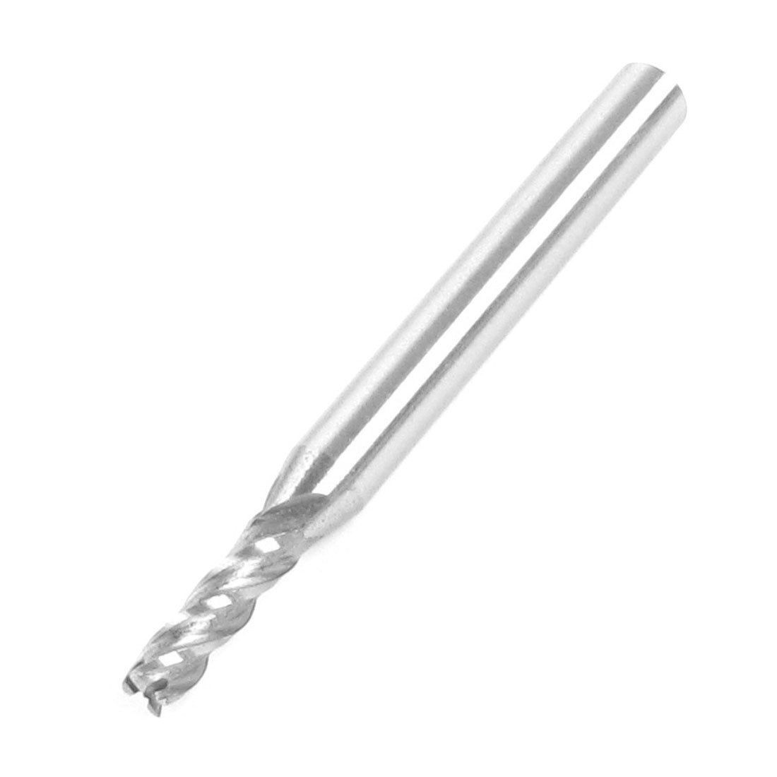 2/13" x 15/64" Straight Shank 4 Flutes HSS AL End Mill Cutter