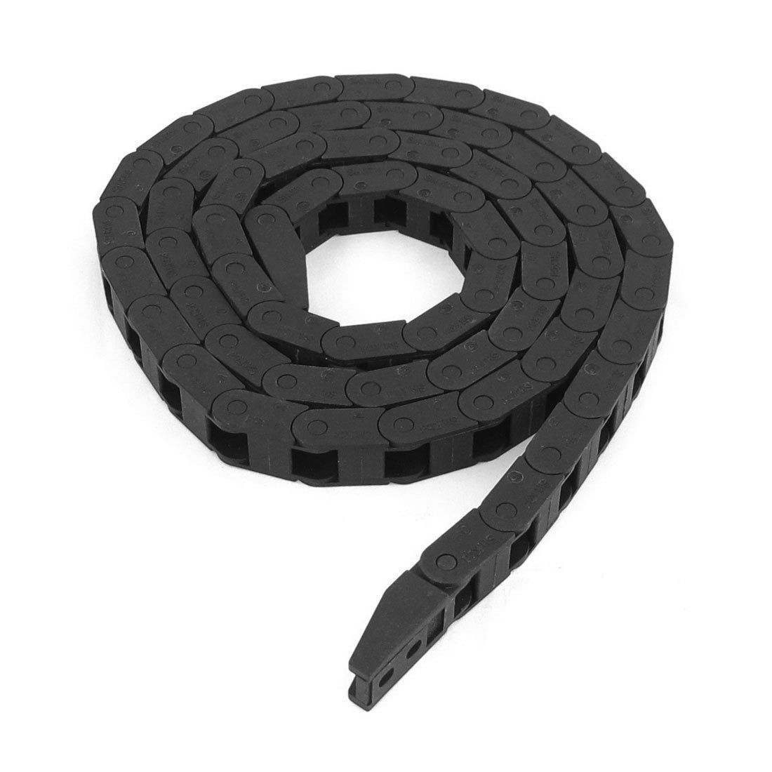 Replacement Open Type 7 x 7.3mm Towline Cable Drag Chain Nested Black