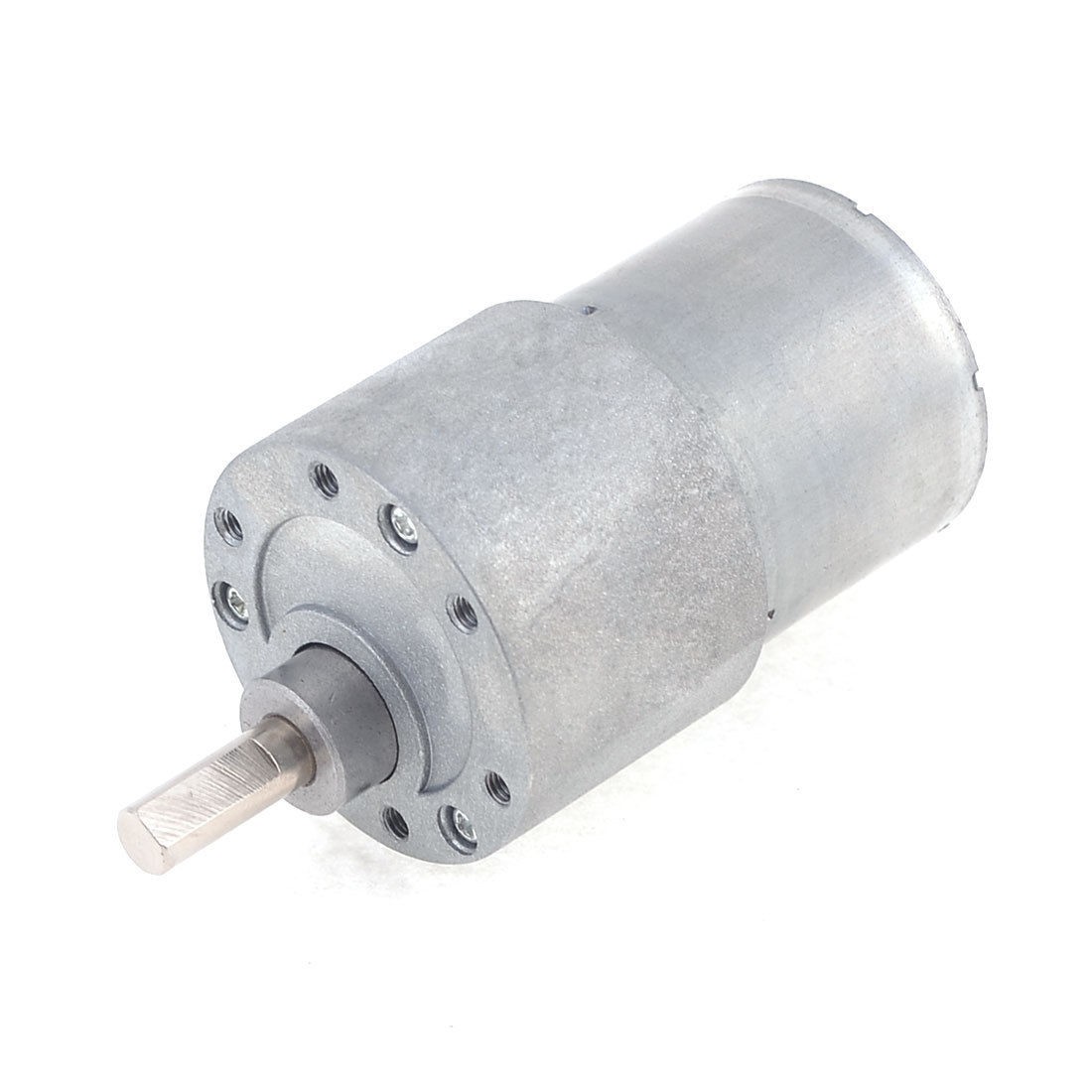 12VDC 30RPM Cylinder Shape Speed Reducer Electric Geared Motor