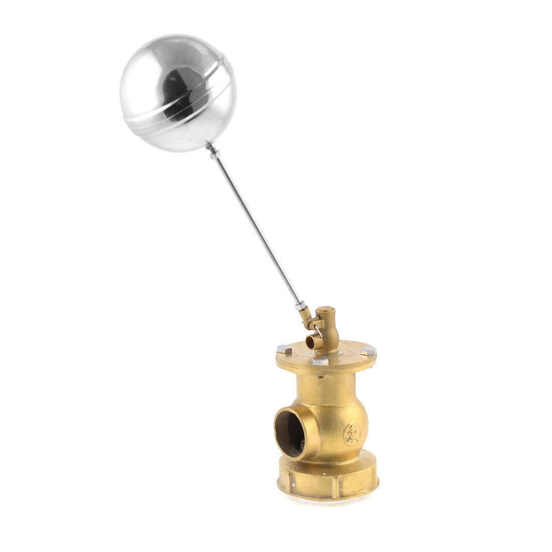 Tank Pool 4" PT Thread Liquid Level Sensor Stainless Steel Floating Ball