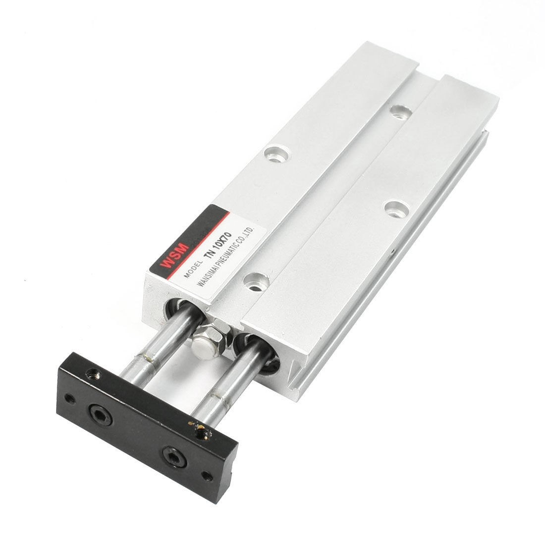 10mm x 70mm Dual Action Double Rod Guide Type Pneumatic Air Cylinder