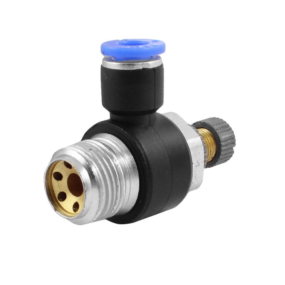3 8" PT Thread Pneumatic Air Flow Speed Controller for 6mm Diameter Tube
