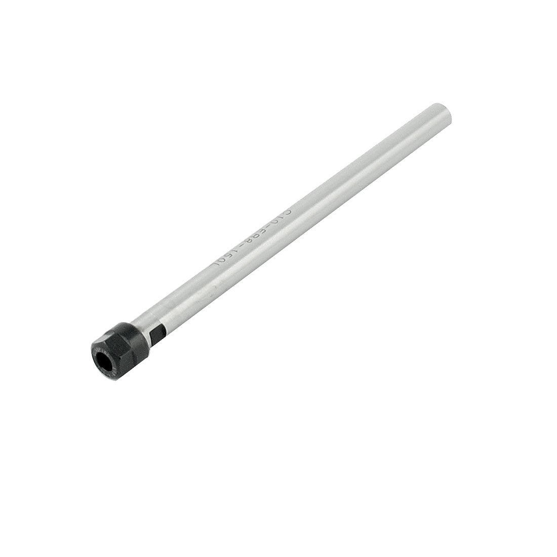 Spare Parts C10-ER8-150L Collet Chuck Milling Lathe Extension Rod Silver Tone