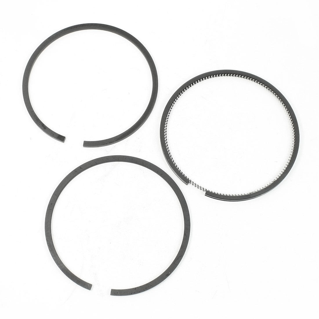 3 Pcs 100mm Dia Piston Rings Set Replacement for Air Compressor