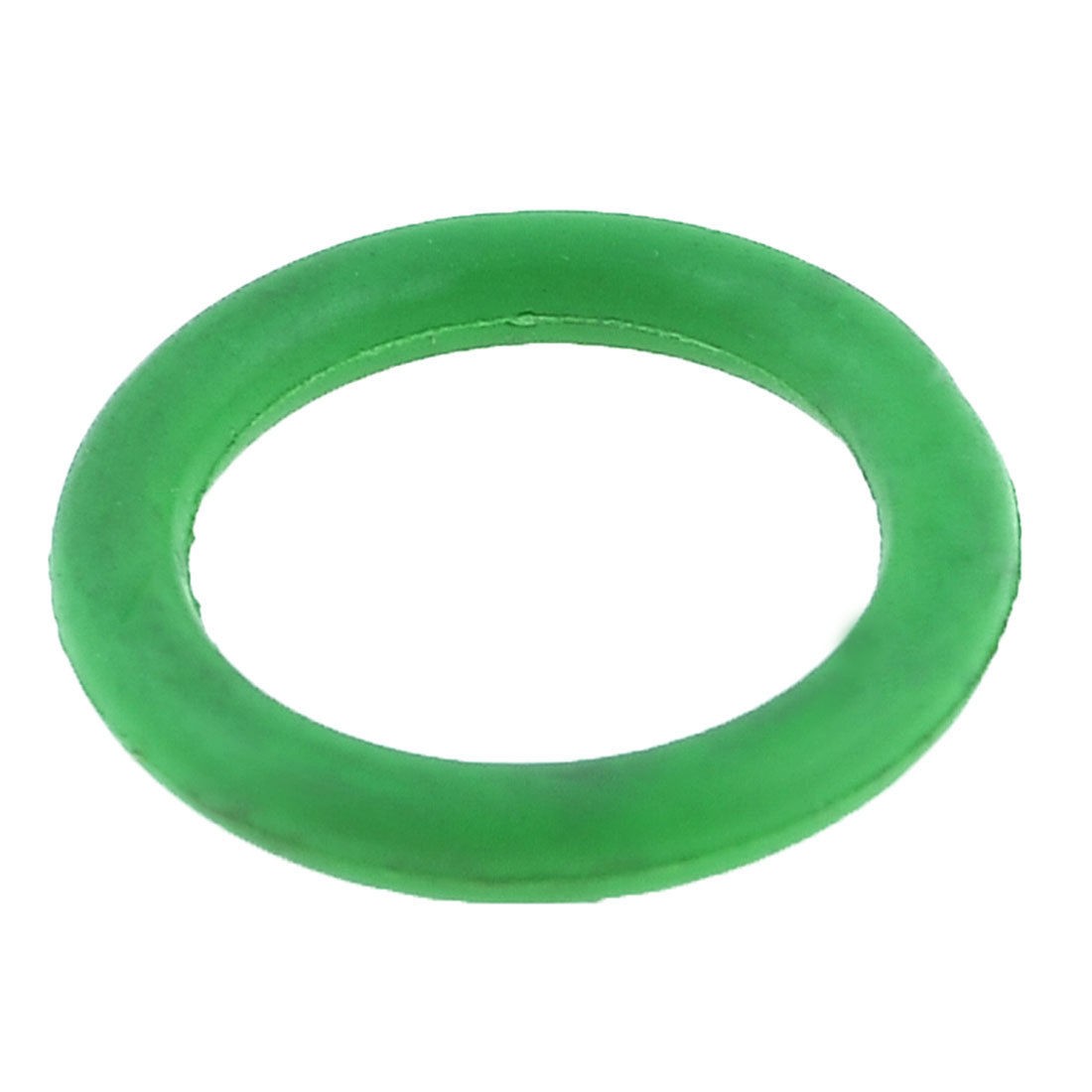20mm x 14mm Rubber Oil Seal O Shaped Rings Gaskets Grommets Green