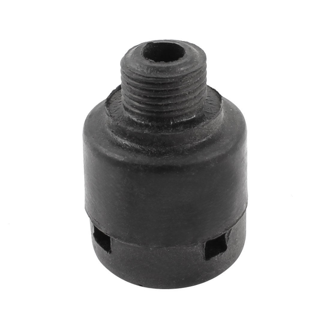 Replacement Black Plastic Exhaust Pneumatic Filter 1/2" NPT Thread