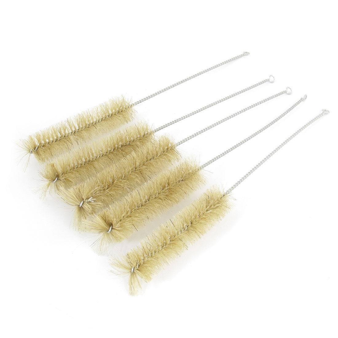 5 Pieces Chemistry Laboratory Measurement Test Tube Bottle Bristle Brush 10"