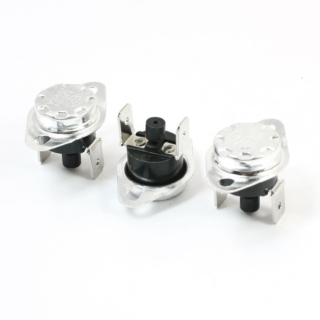 3 x 85C Manual Reset Thermostat Normal Closed Temperature Switch 250V 10A