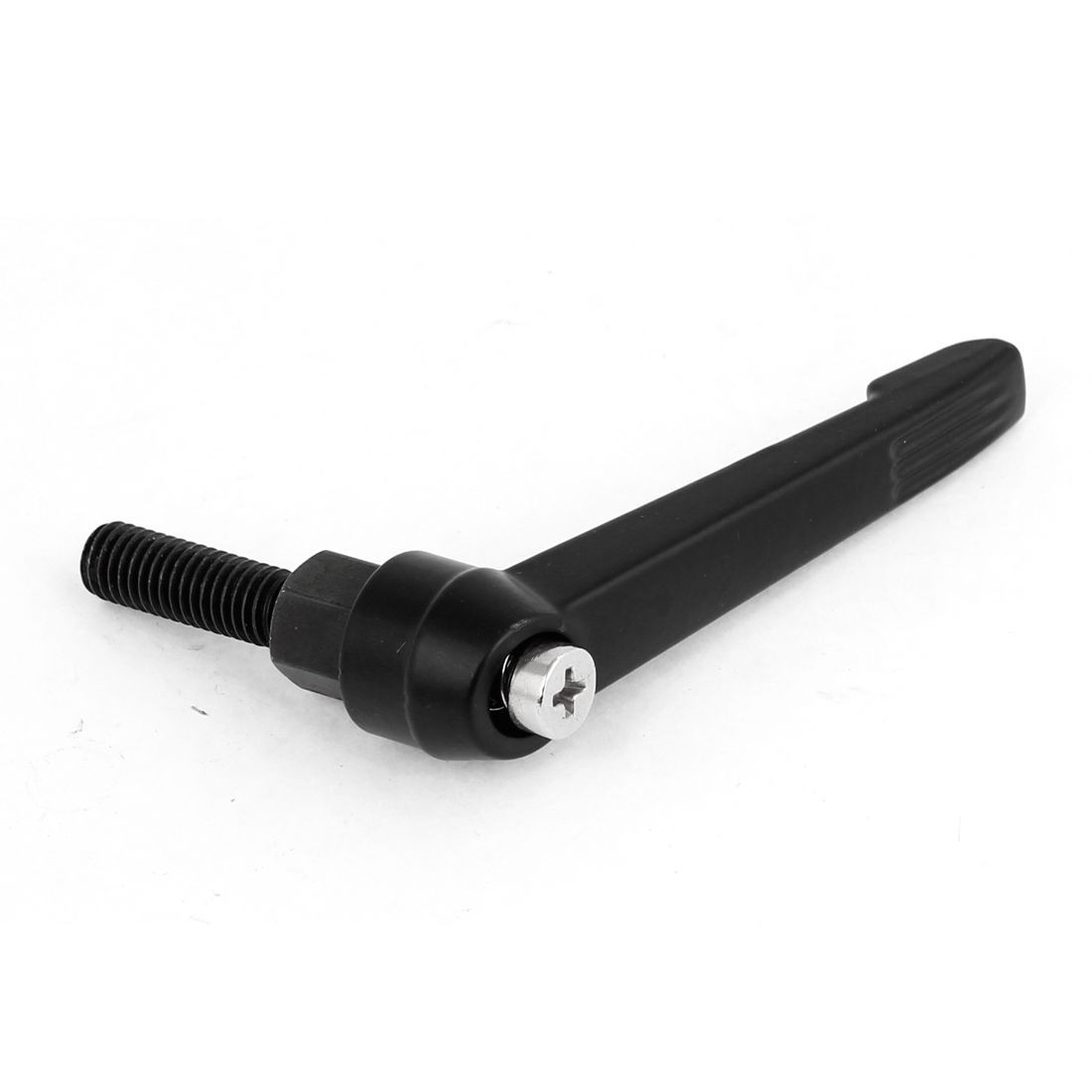 Black Metal 8mm Threaded Machinery Plastic Adjustable Handle