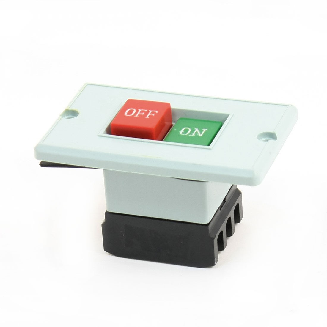 AC 380V 5A Green On Red Off Pushbutton Switch Circuit Starter