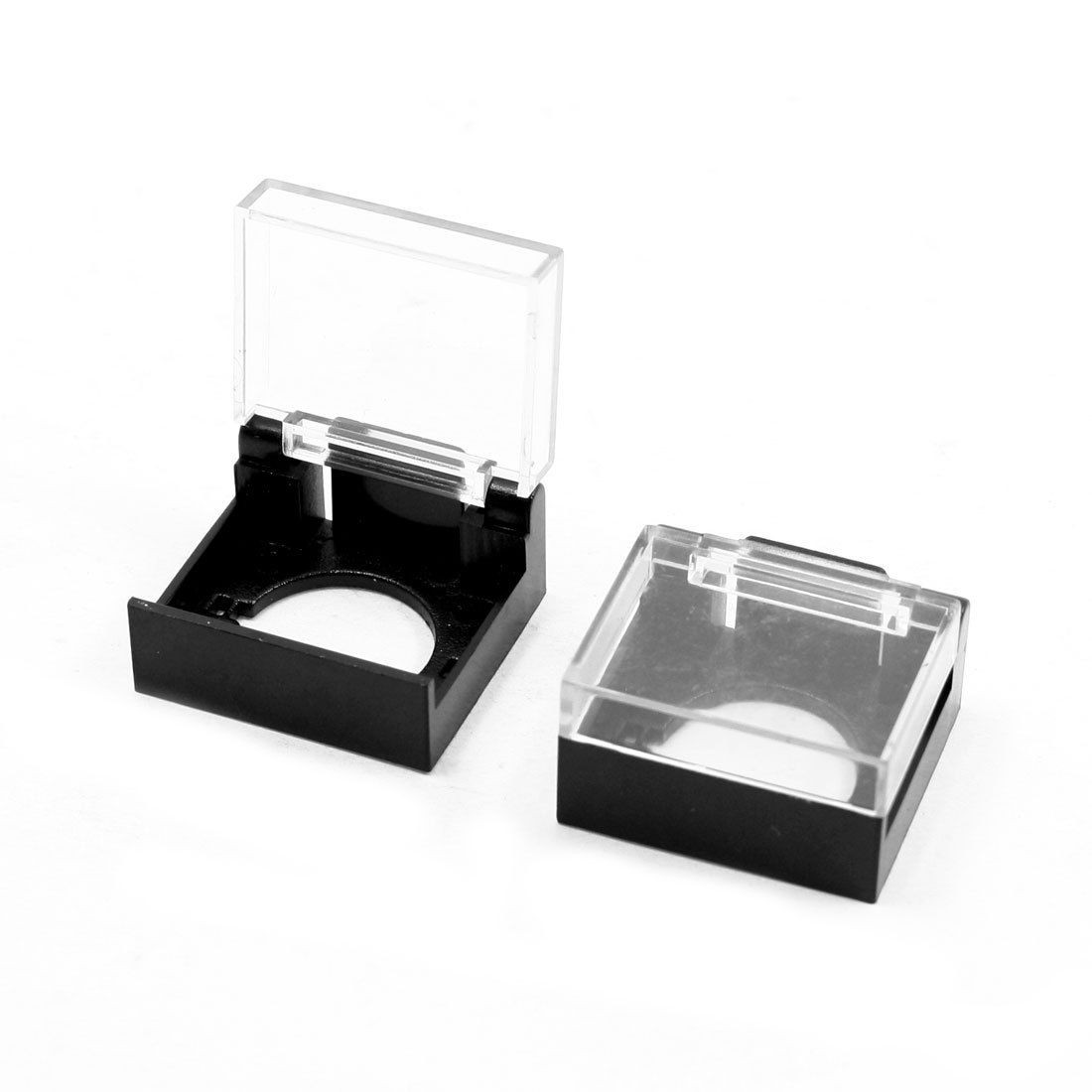 2pcs 15mm Dia Waterproof Cover Cap Case for Round Push Button Switch