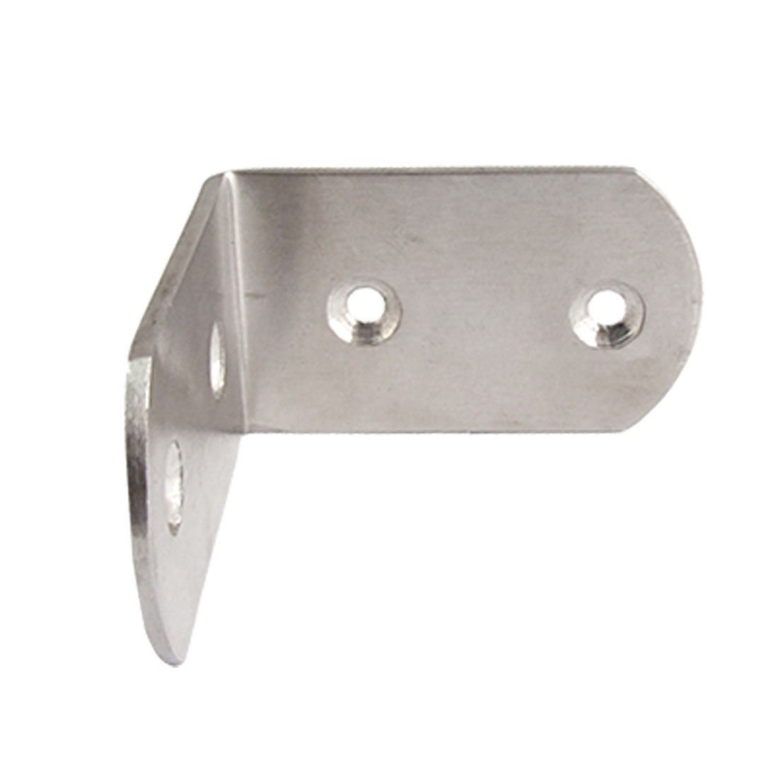 2 Pcs Cabinet Door Fastener 2 1/2"x 2 1/2" Right Angle Bracket