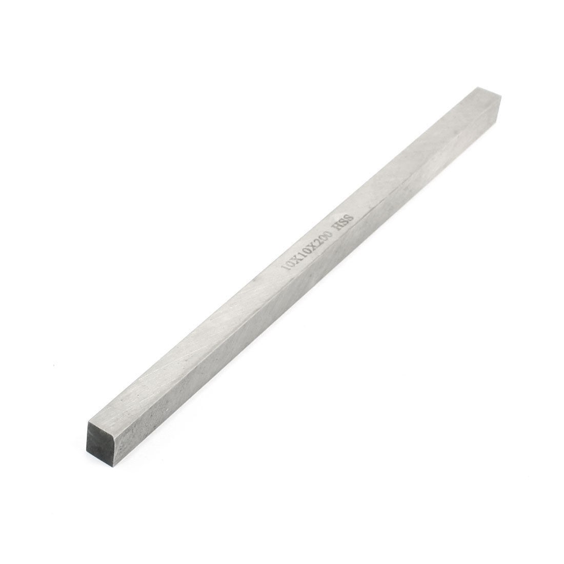 10mm x 10mm x 200mm Turning Parting Milling Lathe HSS Tool Bit Gray