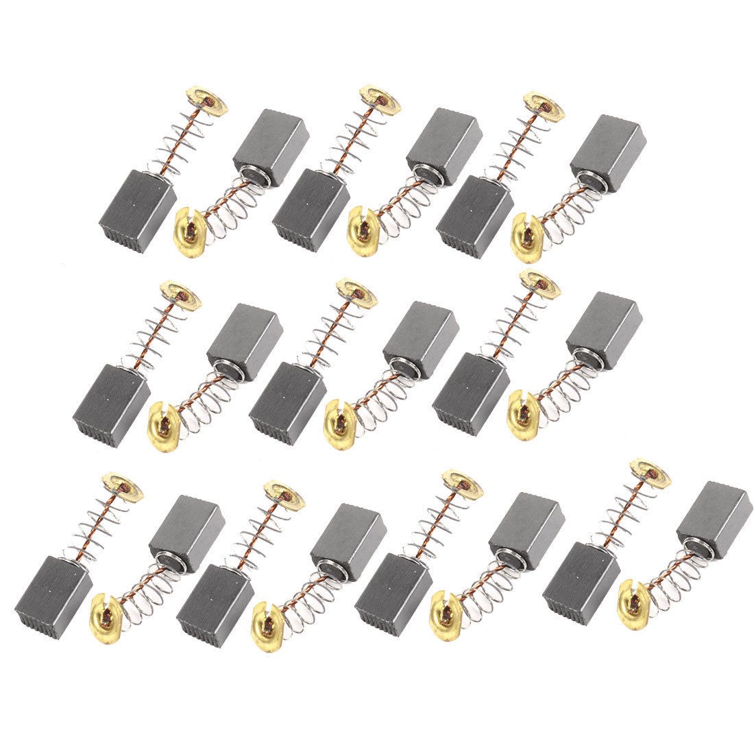 10 Pairs Replacement 1/2" x 11/32" x 3/13" Electric Motor Carbon Brushes