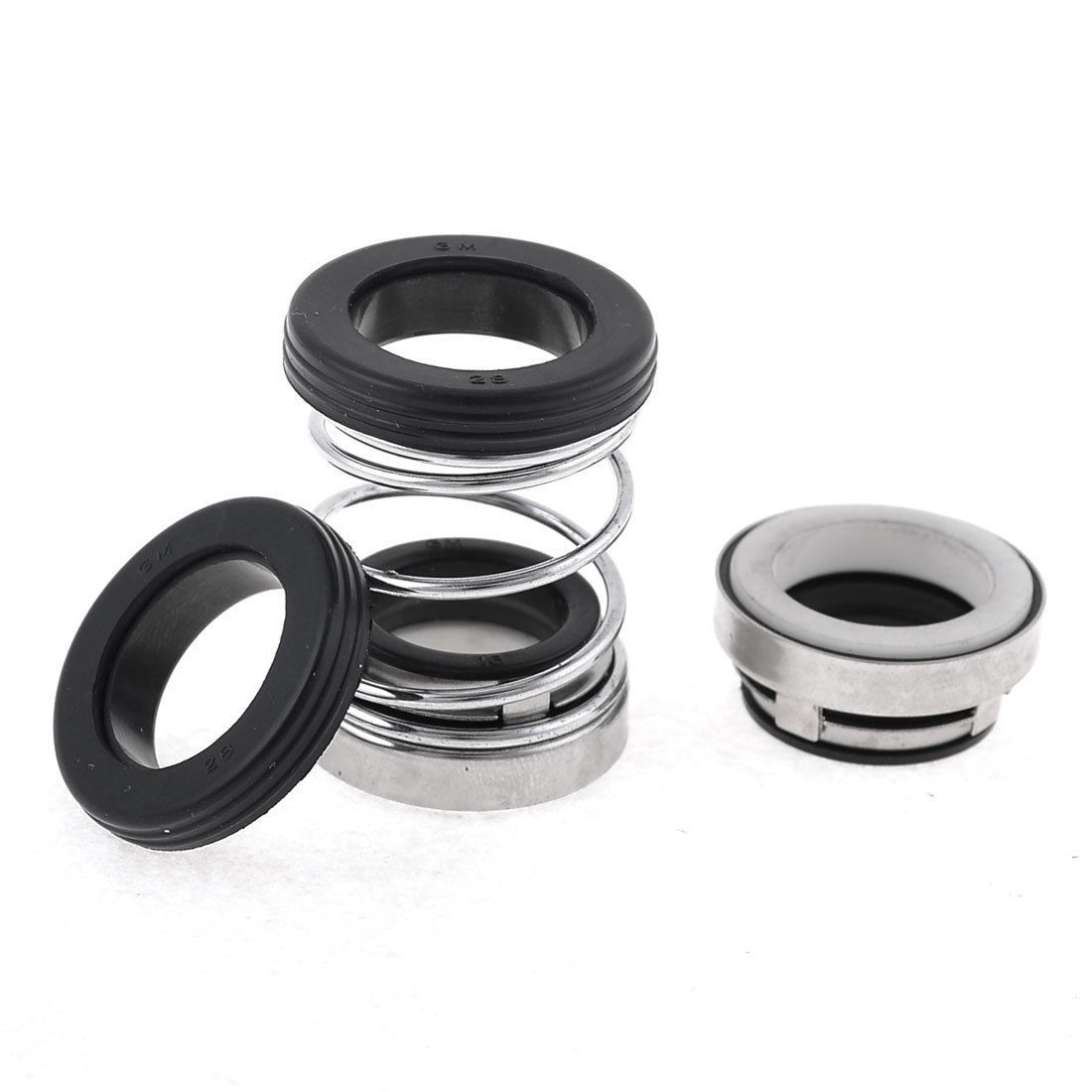 16mm Internal Dia Rubber Bellow Coil Spring Pump Shaft Mechanical Seal