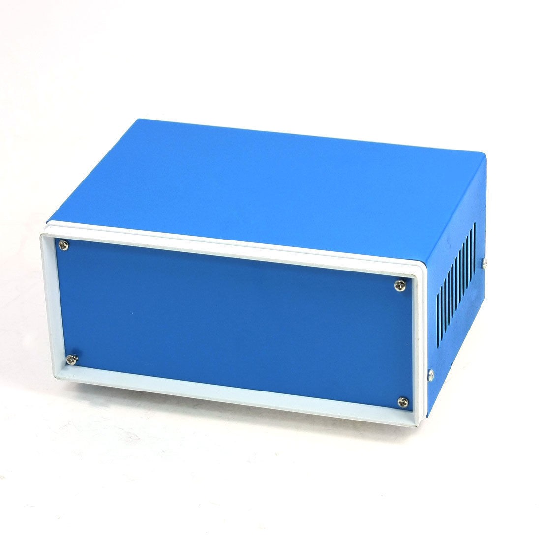 Metal Electrical Cable Connect Junction Box Blue 170mm x 130mm x 80mm