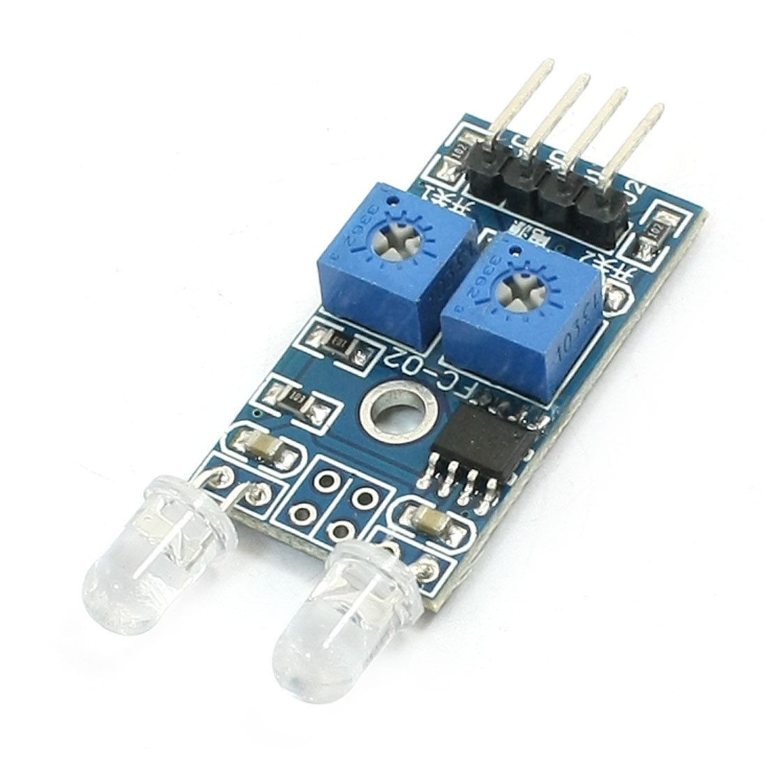 DC 3.3-5V 2Channel Photosensitve Diode Sensor Module for Intelligent Car