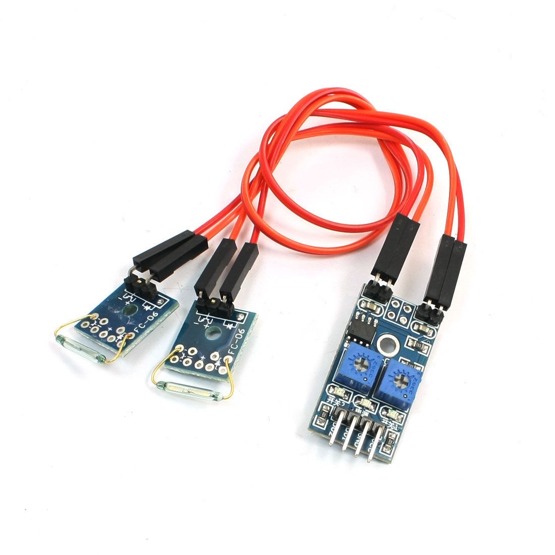 High Sensitivity 2CH Reed Switch Magnetron Sensor Module DC3.3-12V