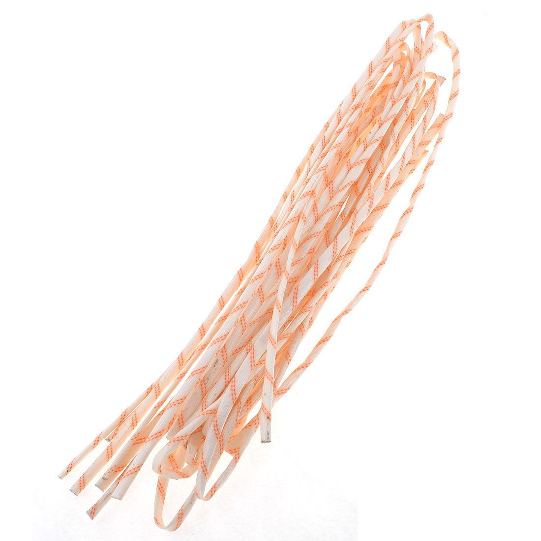 10 PCS 4mm Dia Electrical Wire Fiberglass Insulating Sleeving 100cm