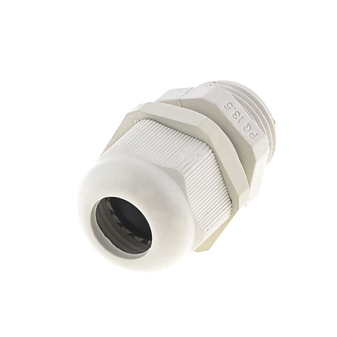 Beige Plastic PG13.5 Waterproof 6mm to 12mm Cable Gland Fastener