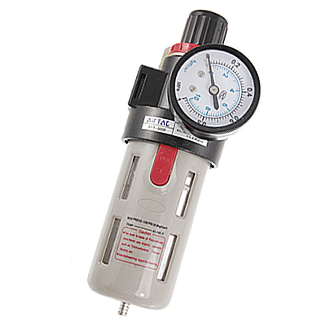 Pneumatic Air Souce Treatment Filter Regulator w Pressure Gauge BFR-3000