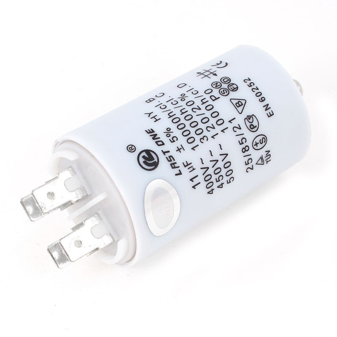 400V/450V/500V<wbr/>AC 11uF 7.5mm Male Dia Motor Capacitor for Washing Machine
