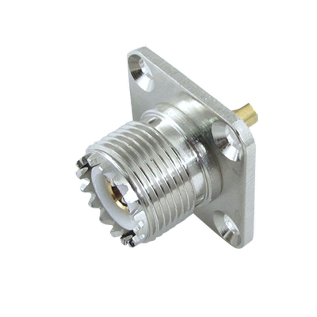 UHF Female Jack SO-239 Panel Chassis Mount Solder Cup RF Coaxial Connector