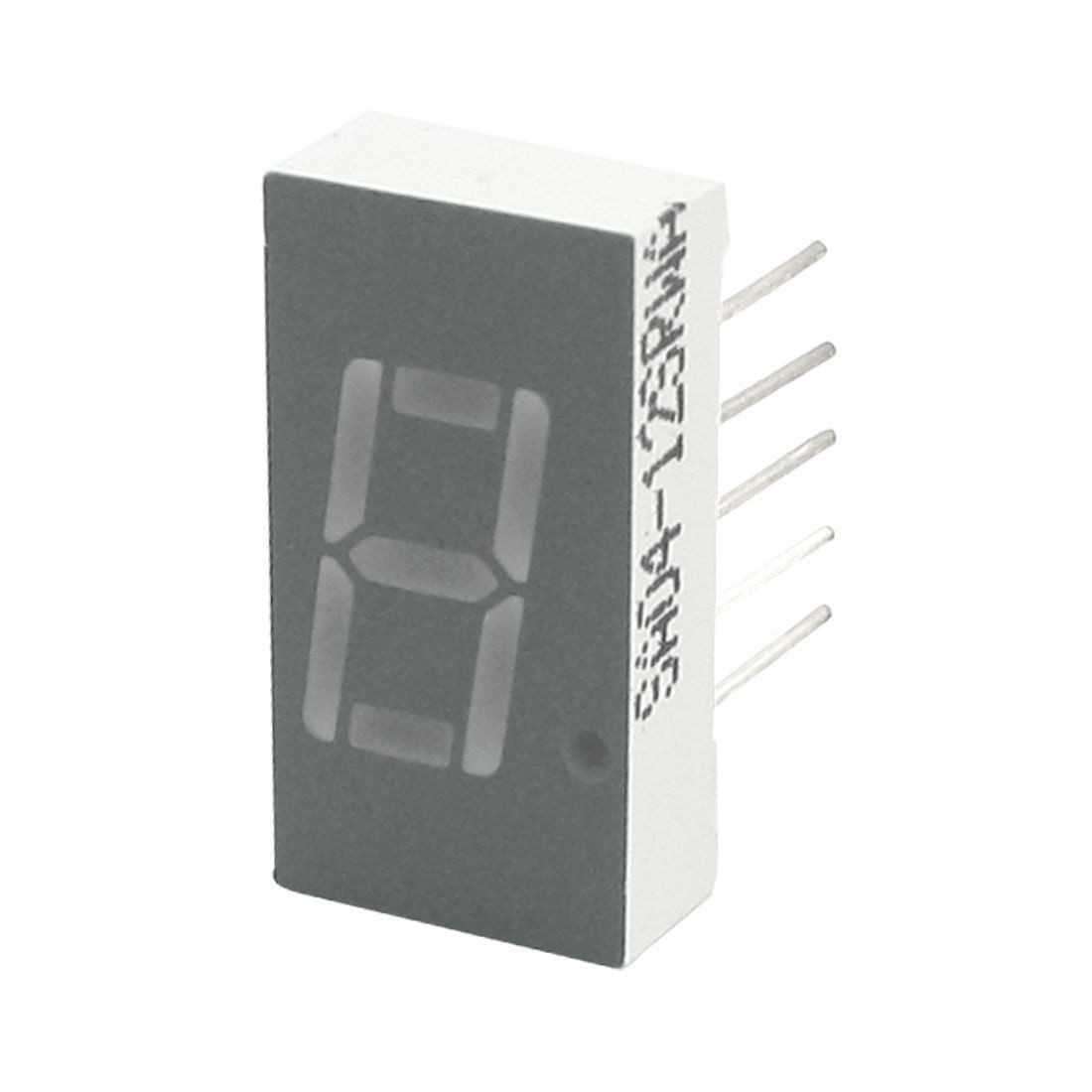 Red One Digit LED Numeric Display Light Common Cathode 19mm x 10mm