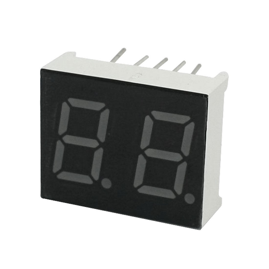 10Pin Common Cathode 2 Bits 7 Segment Red LED Display Digital Tube 20x16mm