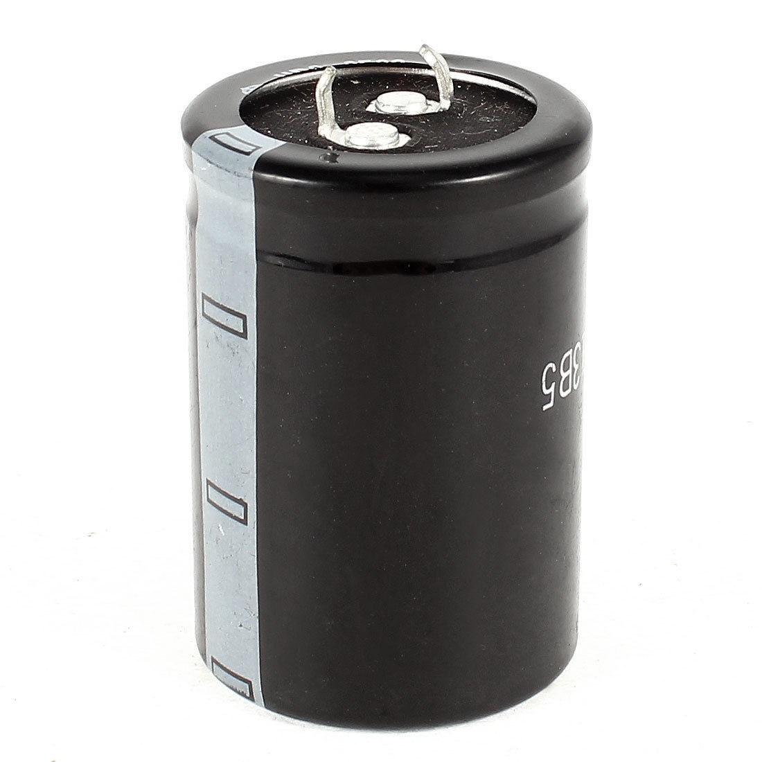 450V 330uF 85C Aluminum Electrolytic Capacitor Black 35x40mm